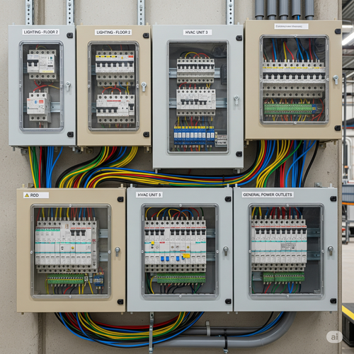 Tali dagıtım panoları Tali dagıtım panoları